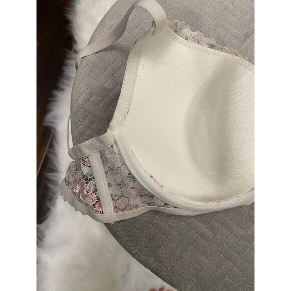 Laura Ashley Intimates Floral Lace Underwire Bra 36C - Picture 8 of 9